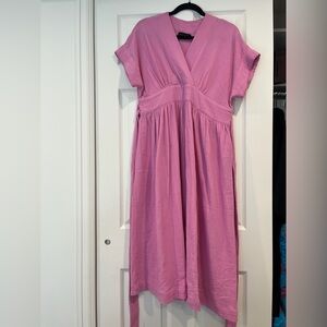 Hatch Pink Maternity Dress